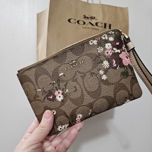 Coach wrist wallet